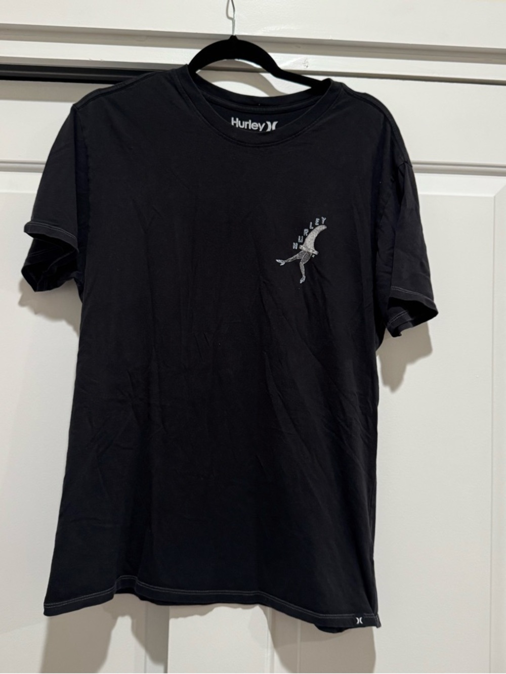 HURLEY MENS PREMIUM TEE T SHIRT SINGLES NIGHT, MEDIUM